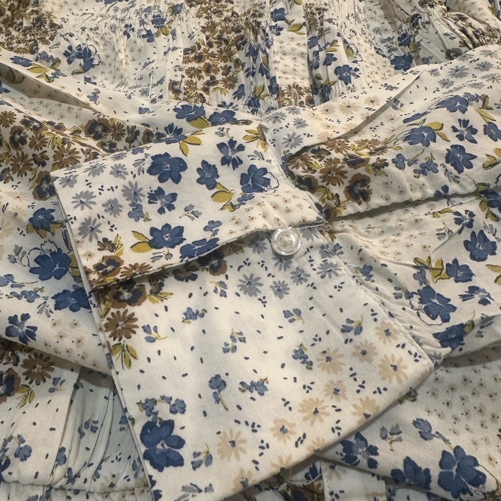 Future Collection Reese Blutstein Floral Top Size Large NWOT - Picture 3 of 10